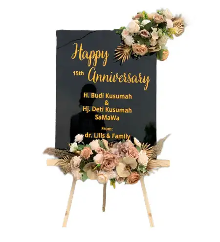 Papan Bunga Akrilik Karang Poh